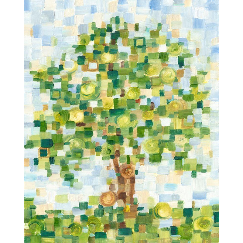 Art sur toile tendue, Astoria Grand Harper, Ethan Gallery, arbre matelassé I, H 44 po x l 36 po