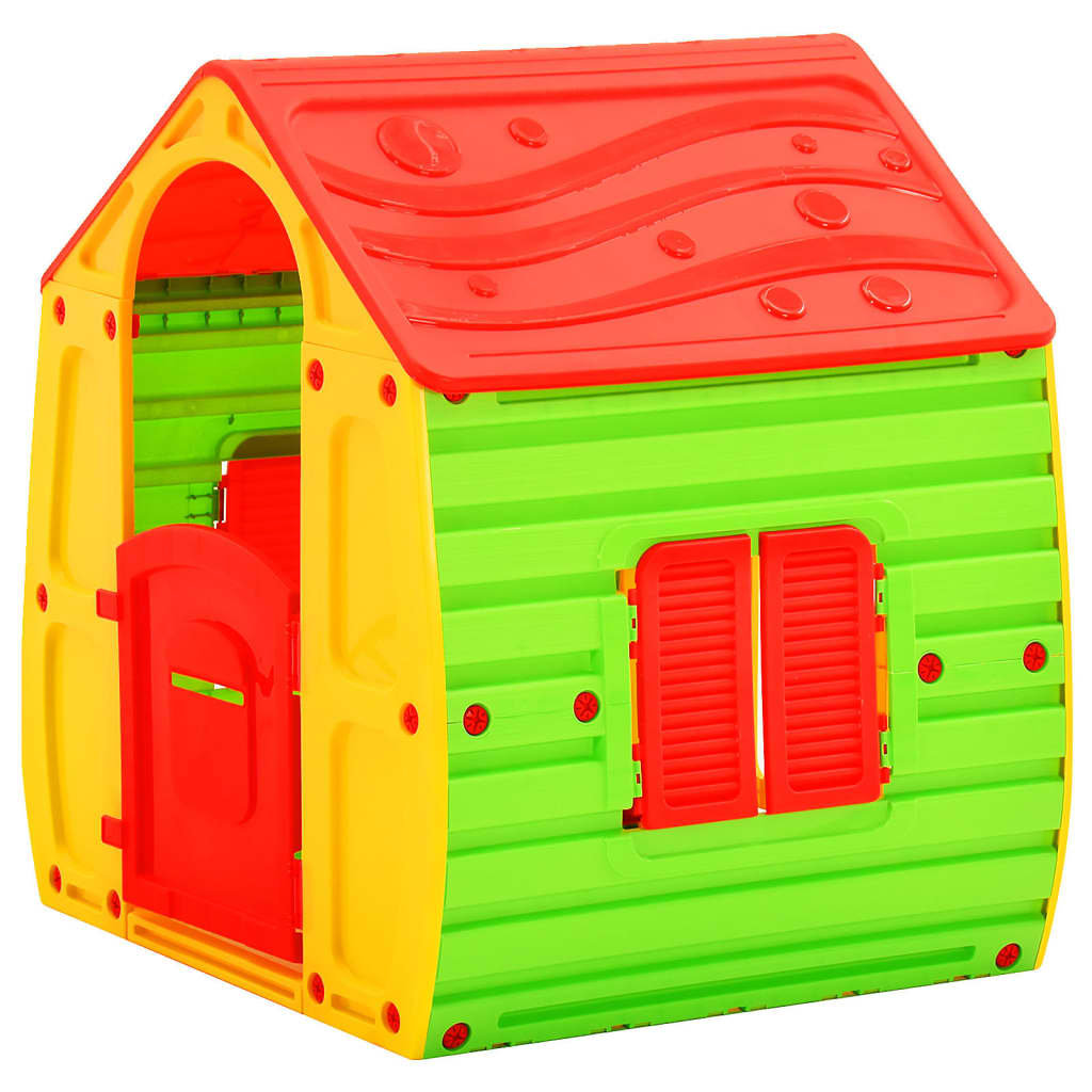 Criner Freeport Park 102cm W x 90cm D Indoor / Outdoor Plastic Playhouse