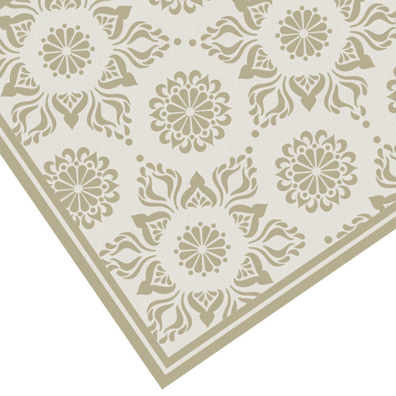 Davanti Vinyl Floor Mat - Alhambra Gardens Collection, Runner 2' x 5'