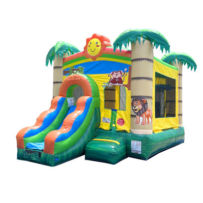 12' x 18' Bounce House with Water Slide and Air Blower