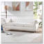 Canapé Chesterfield à accoudoirs roulés 3 places 84,65 po-1112968026