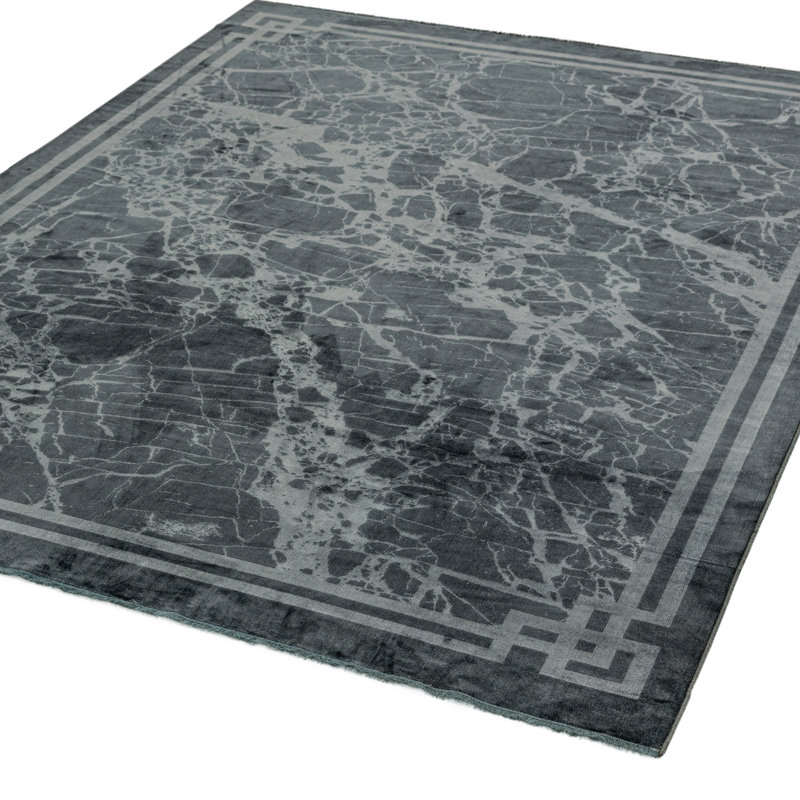 Alessandra Washable Persian Grey Rug, Rectangle 120 x 180cm