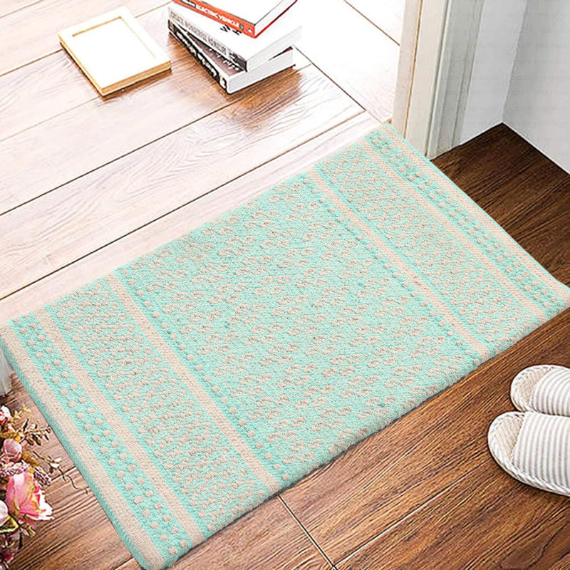Tapis de cuisine antidérapant Gelera, Turquoise