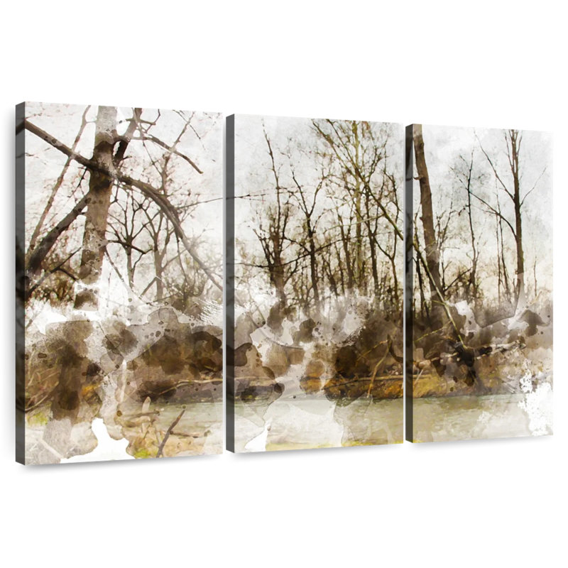 Alvord Marshland Landscape, 24" H x 38" W