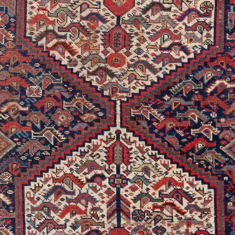Tapis antique, ca 1890, 100% laine