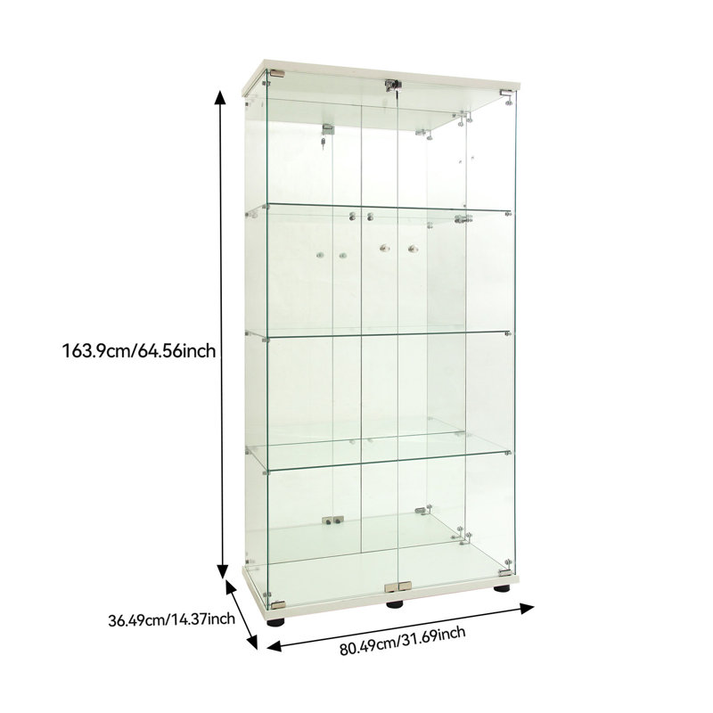 Display Cabinet, White
