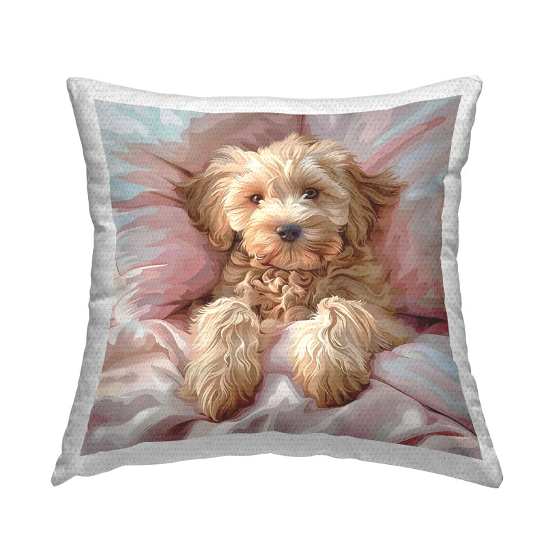 Coussin d'extérieur imprimé Stupell Industries