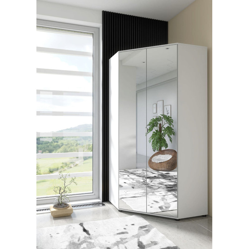 Damyan Manufactured Wood Wardrobe