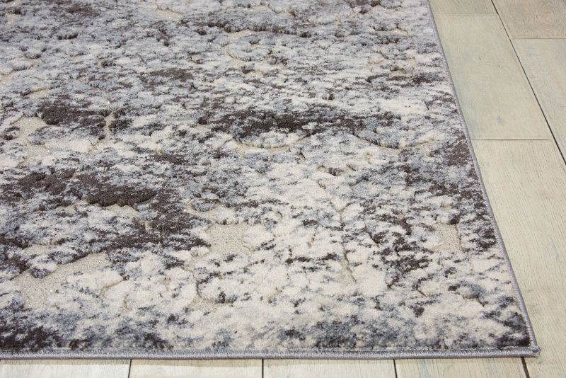 Collette Area Rug, Rectangle 5'3" x 7'3", Ivory/Brown
