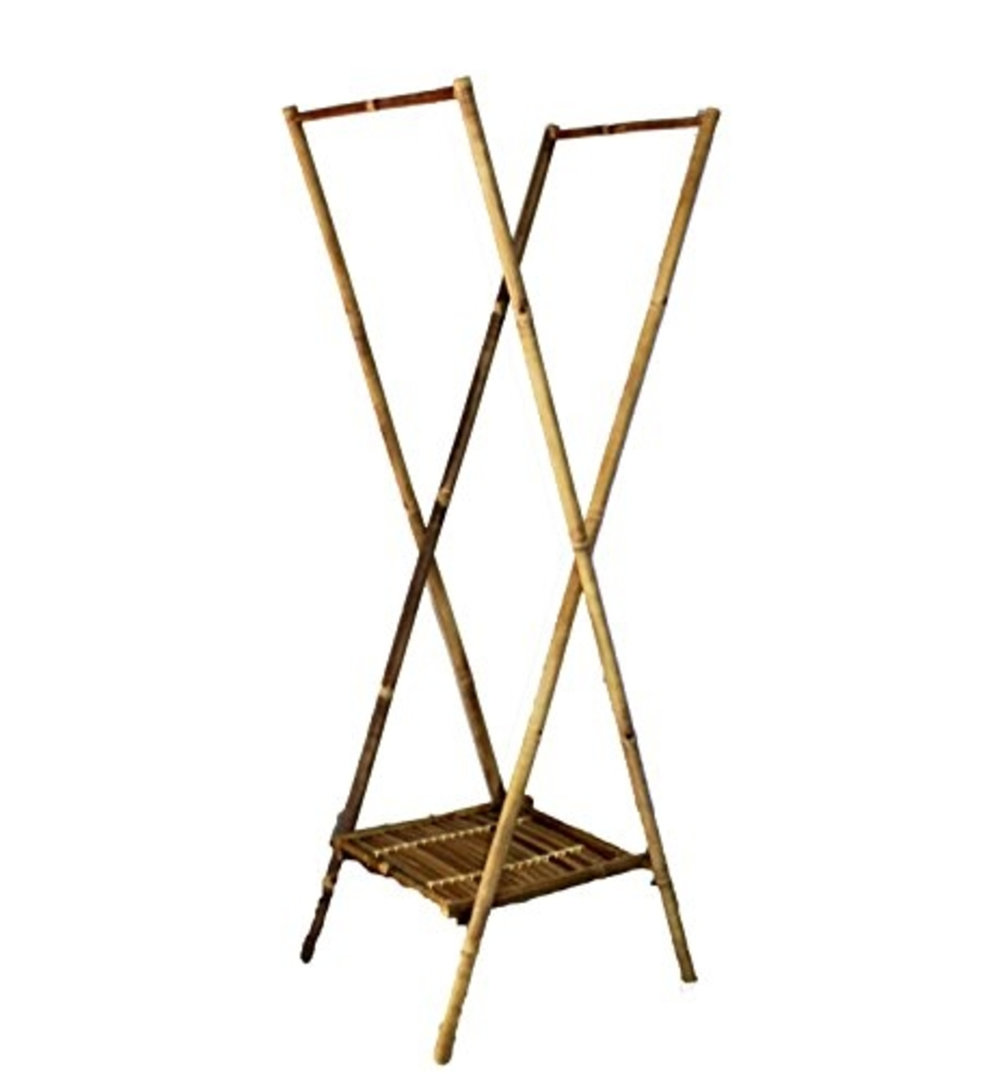 Bamboo Foldable X-Frame Drying Rack MGP