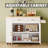 Tieshka 47.2" W Rectangle Kitchen Island with Drawers and Cabinets-44760833