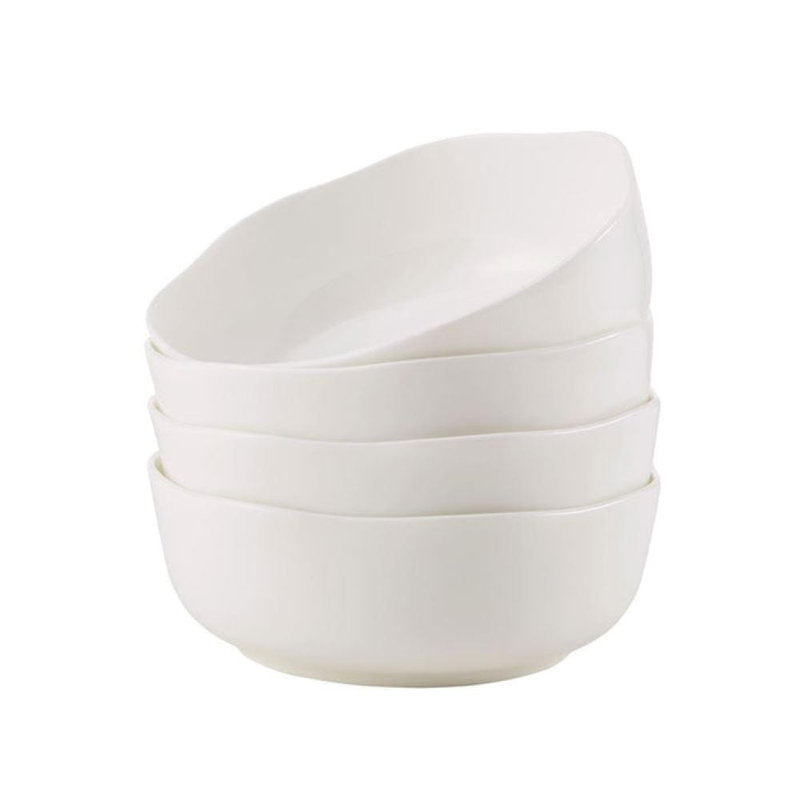 Adelaide 16-Piece Lightweight Chip-Resistant Bone China Dinnerware Set, Service for 4