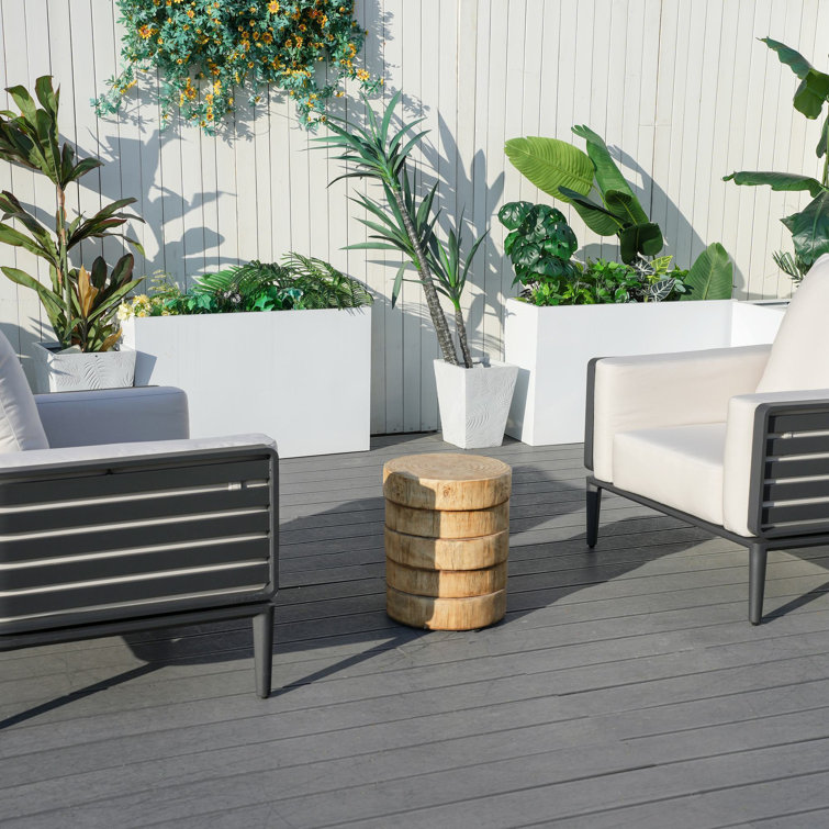 Hudson 3-Piece Patio Sets With End Table