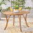 Outdoor Wood Table 47, Finish, Solid And Heavy Frame, To Wear, Patio Use 47X47x30 Inches, Natural Resistance Elements, Setup-854294828