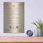 «Telegraphy Blueprint Brevet Parchment», art mural en métal-231185157