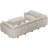 Buckleton 143'' W Large Upholstered Velvet Movable Modular U Shape Sofa with Storage-1261239584