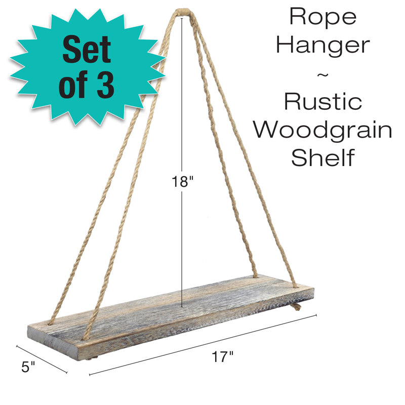 Bellapais Wood Bracket Shelf