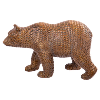 Grand figurine ours à marche Keyshawn