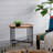 21.5" X 24" Round Side Table - With Wood Top