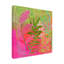 Art mural sur toile tendue - «Bright rose garden B» de Suzanne Allard pour décoration de salon, de chambre à coucher ou de bureau - 14 x 14