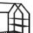 Metal House Bed With Detachable Shelves-1125106454