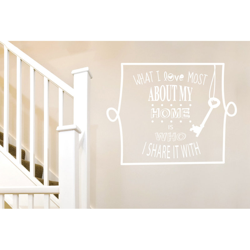 Wall Decal, Large, White
