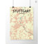 Stuttgart City Map - No Frame Print-1343500780