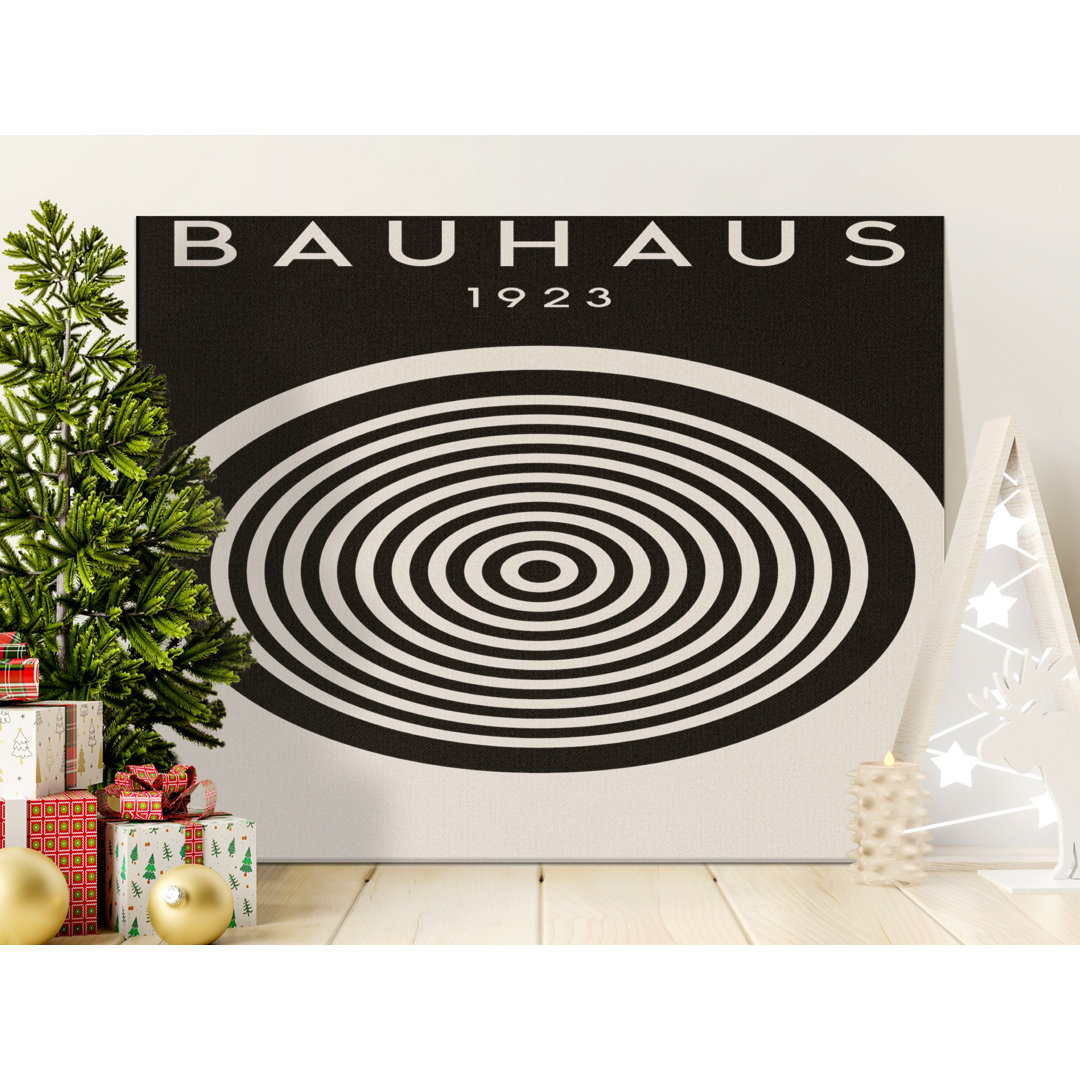 Bauhaus 1923 Canvas Wall Art, Gallery Wrapped Matte Print, Modern Art decor, Ready to Hang, Archival Quality, Statement Piece