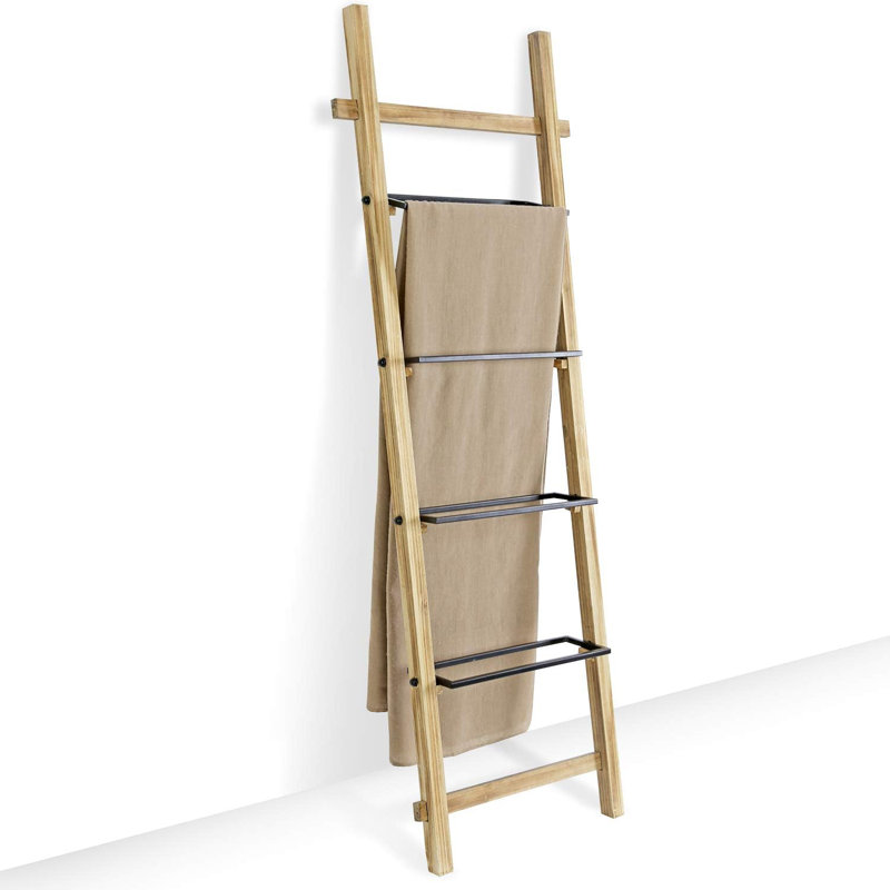 4.5 Ft Towel Blanket Ladder Rack