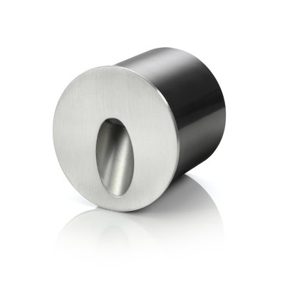 Hibriten Silver Integrated LED Steel Step
