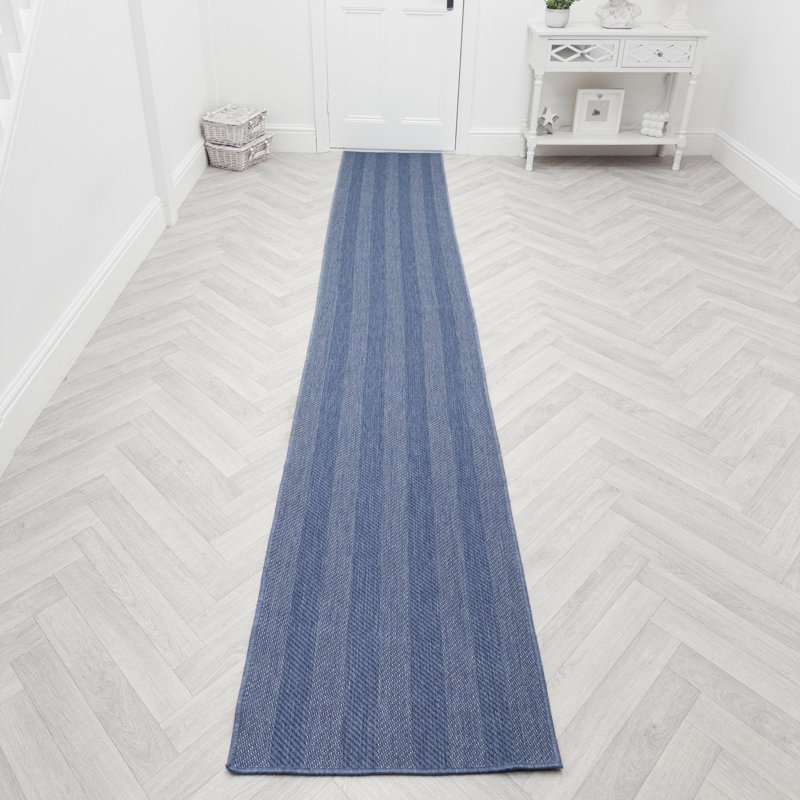 Runner Striped Flatweave Area Rug, Runner 60 x 300 cm