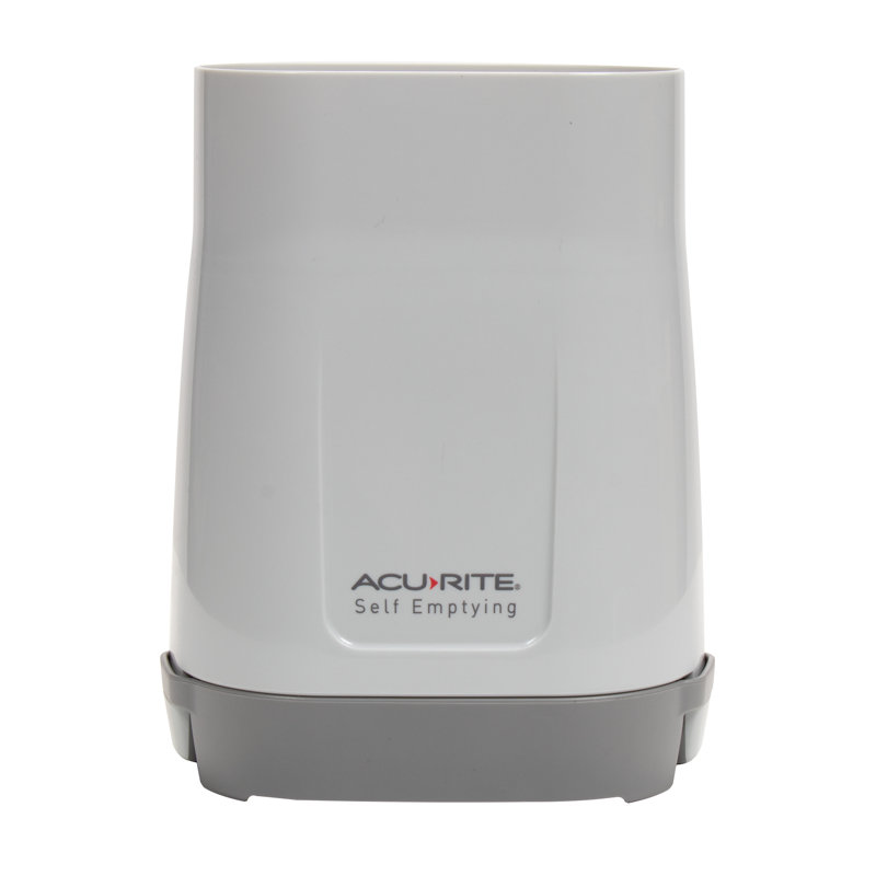 Wireless Black and Gray Digital Rain Gauge with Indoor Display