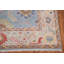 Tapis bleu clair Oushak 8 x 10