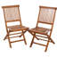 Woehler Folding Patio Dining Side Chair