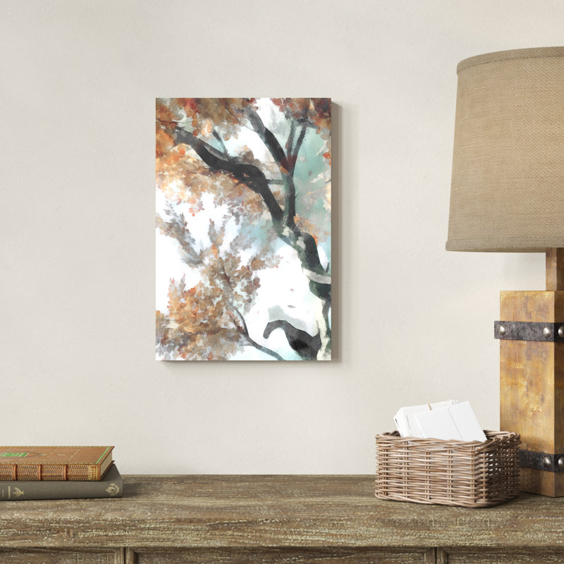 " Fall Tree II " Painting Print, 18" H x 12" W