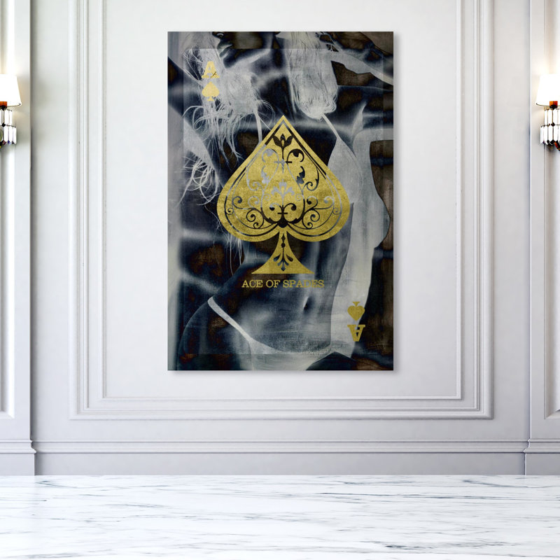 Ace of Spades - Impression sur toile, H 54 po x l 36 po