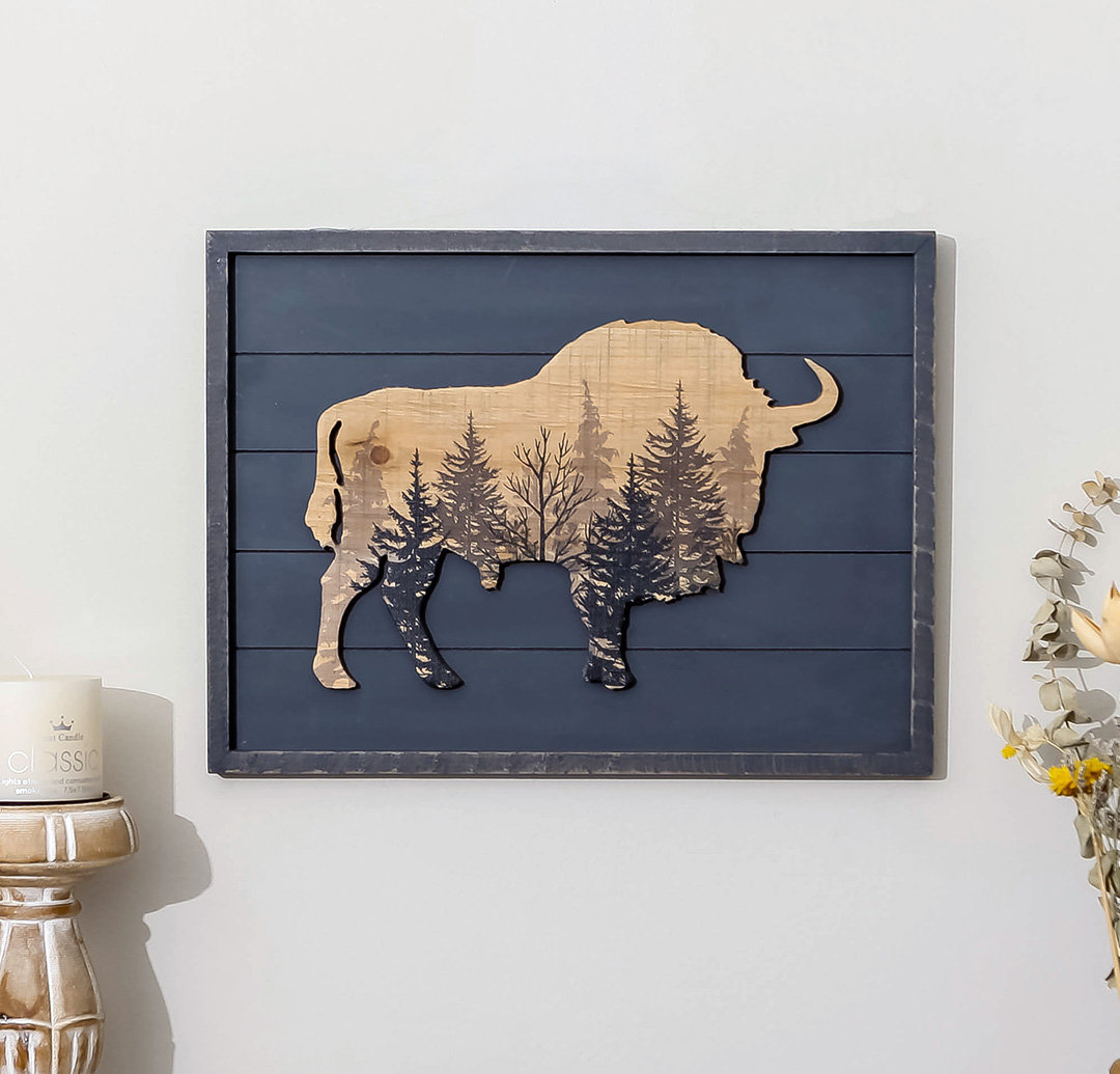 Handmade Rustic Landscape & Nature Wall Decor Millwood Pines