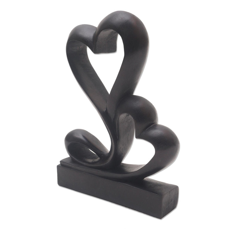 Sculpture Florala «Love Grows» et bois