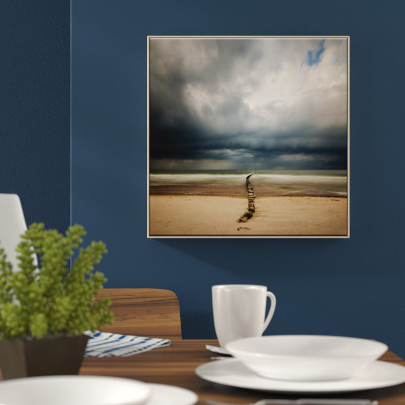 S 1 Piece Wall Art on Canvas, 102 cm H x 102 cm W, Timber