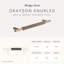 Poignée de tiroir en laiton massif de 6 po Madelyn Carter Grayson-94820560