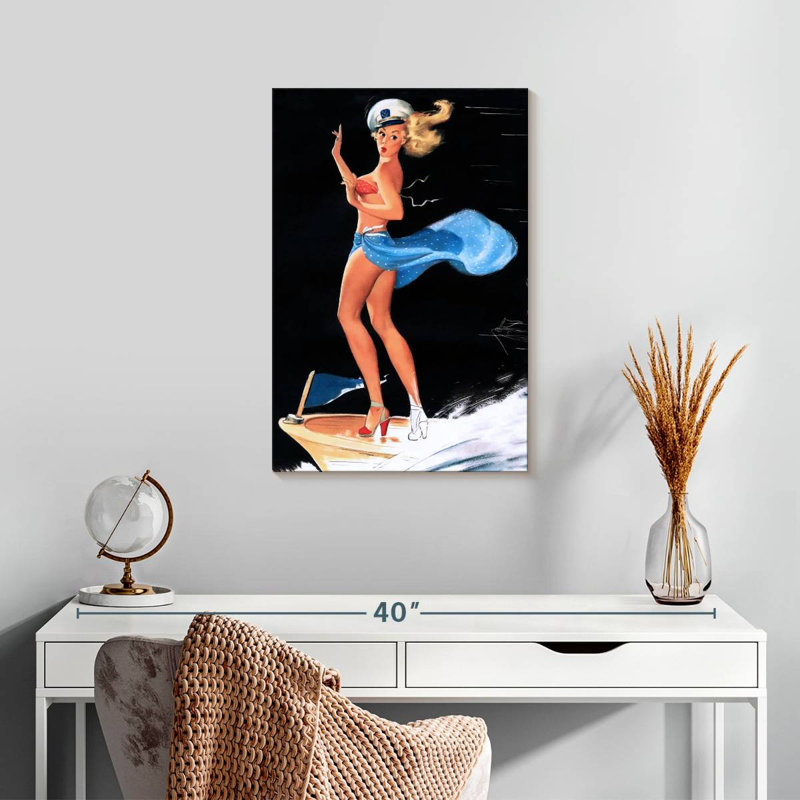 Leisha Can You Tie This, 24" H x 16" W