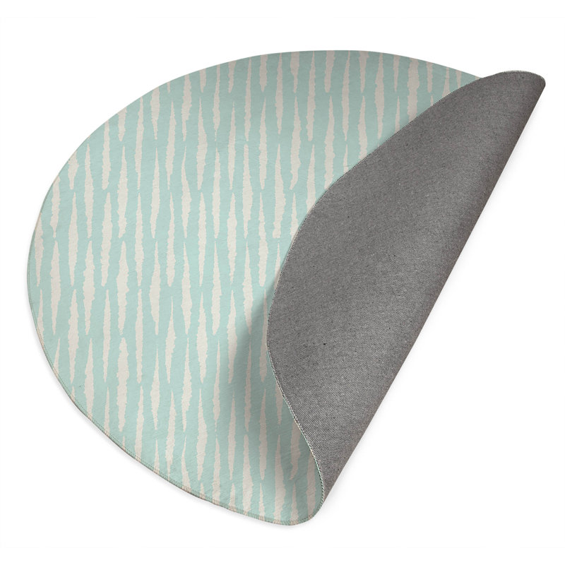 Tapis d'extérieur antidérapant Scar Play, Rond 5 pi