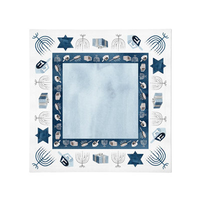 Laural Home Happy Hanukkah 20" x 20" Napkin Set