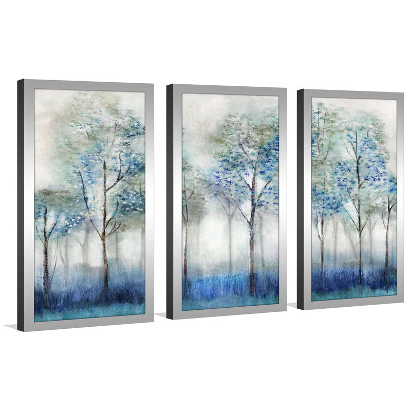 «Dream Forest» par Tava Studios - reproduction de cadre photo simple de 3 pièces, H 25,5 po x l 40,5 po x P 1 po