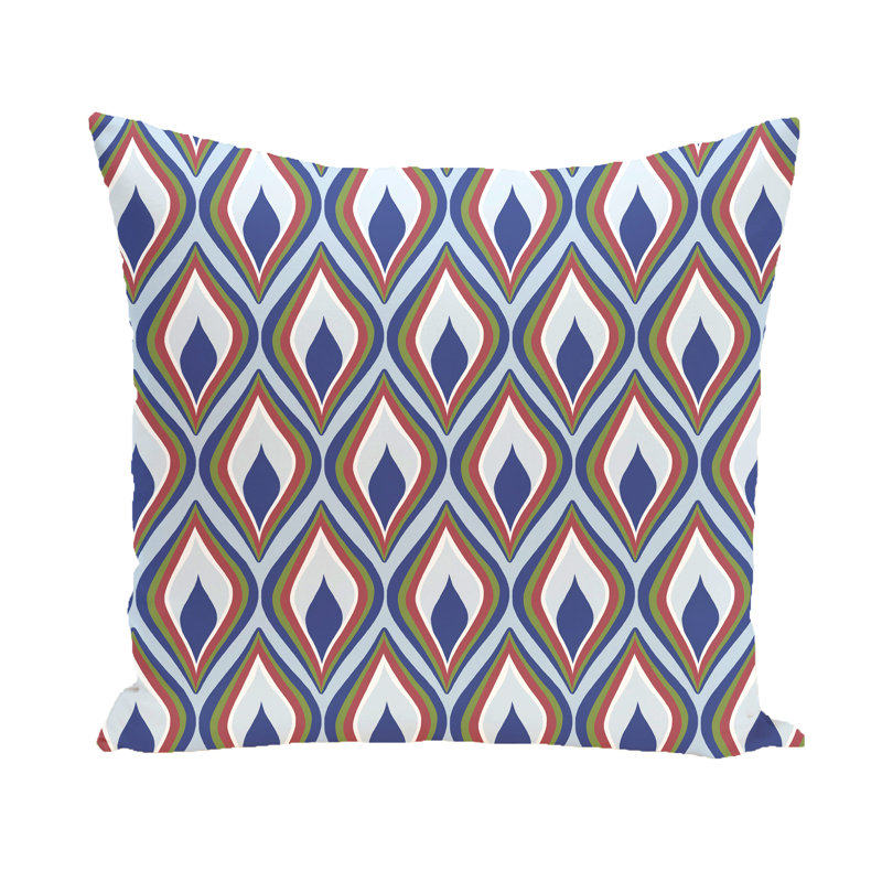 Housse de coussin d’extérieur/insert, H 18 po x l 18 po, Suède bleu
