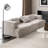 Beige 100% Polyester Modular Sofa cushion couch