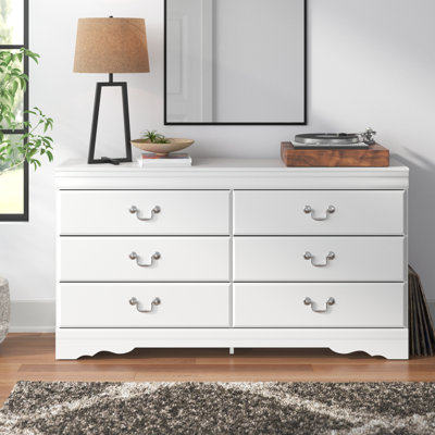 Perdomo 6 Drawer Double Dresser by Viv + Rae
