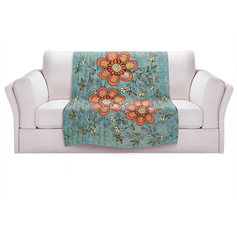 Hand Woven Throw Blanket, 68" x 80"