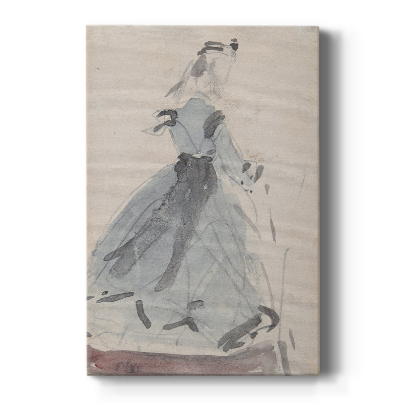 Croquis rétro Lxxxix - galerie sur mesure, H 27 po x l 18 po