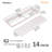 CHEFMADE Rectangle Tart Pan, 5x14-Inch with Removable Loose Bottom Non-Stick Oblong Quiche Bakeware
